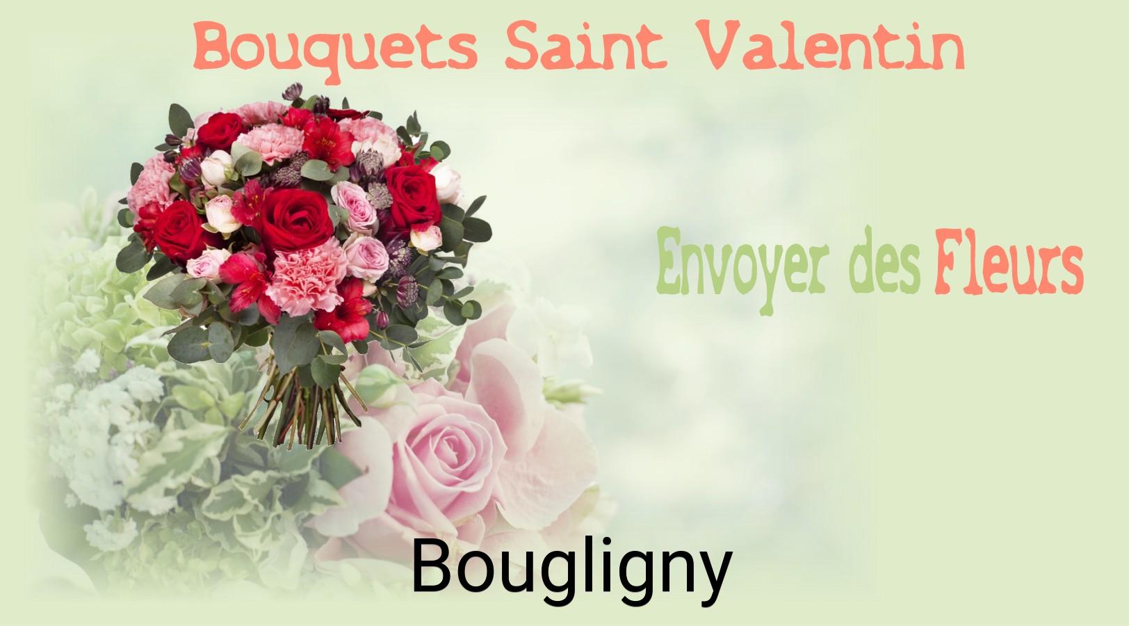 Roses de Saint-Valentin livrées à Bougligny